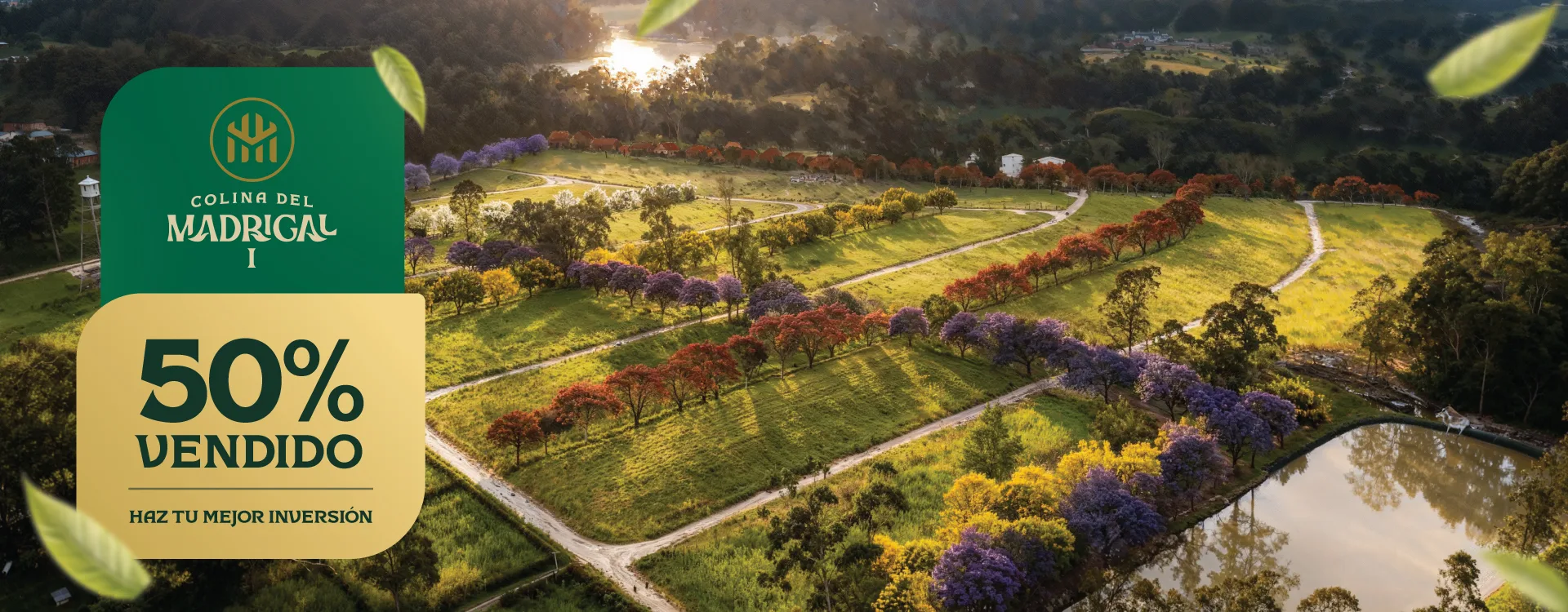 Hacienda el Madrigal: lotes en la Mesa de los Santos