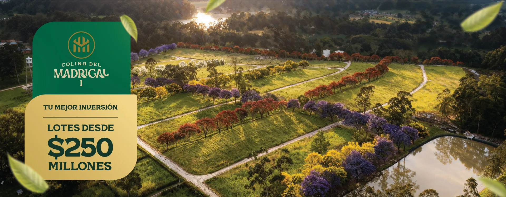 Hacienda el Madrigal: lotes en la Mesa de los Santos